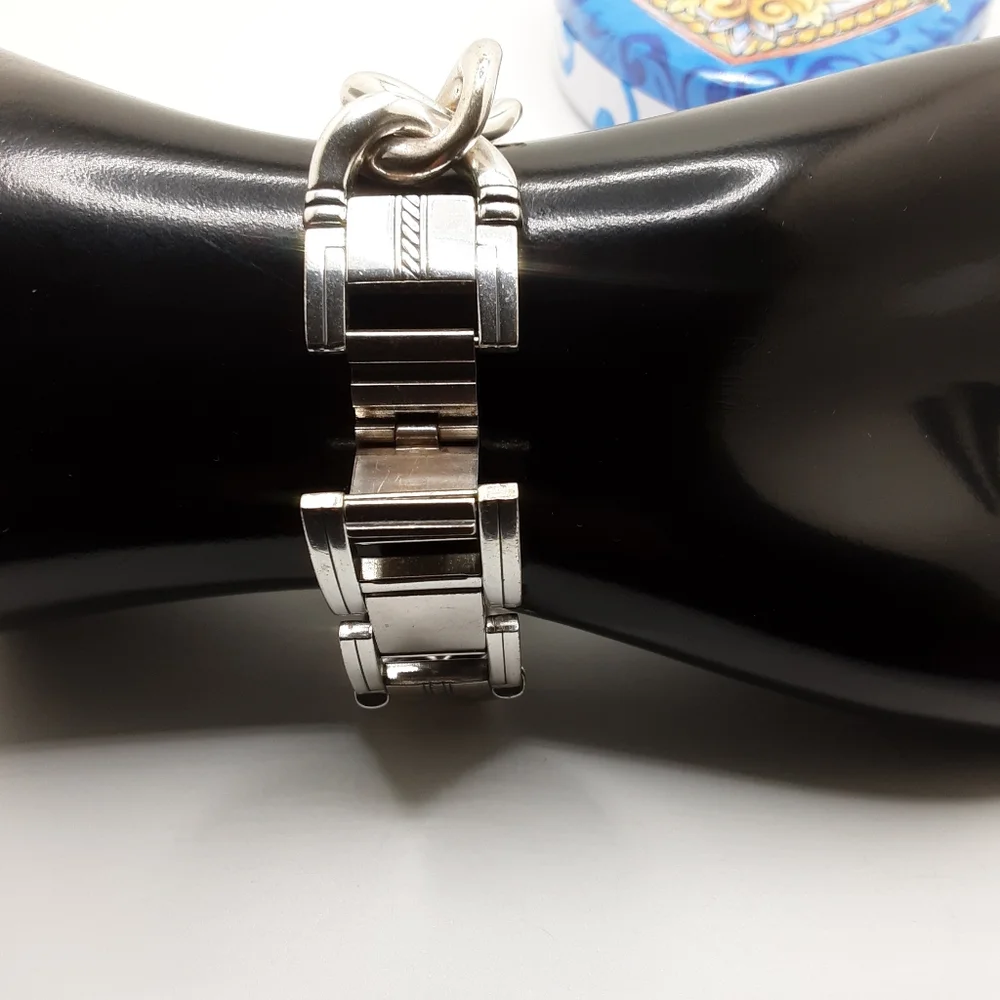Brighton Modena Silver-plated Watch New Battery - Excellent Used Condition